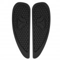 Aramox Tank Traction Pad Motorcycle Knees 2pcs Anti Slip Pad Gas Fuel Stickers Protector For Retro Black
