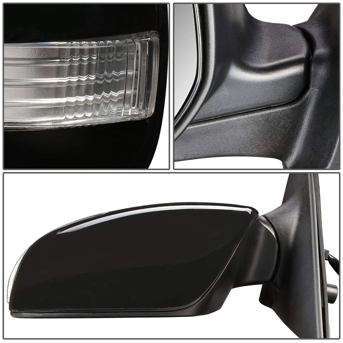 Auto Dynasty Sc1320104 Oe Style Powered And Turn Signal Driver Left Side View Door Mirror For Scion Xd 08-14