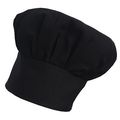 Chefskin 6x Xxxxxxl Chef Set Jet Black Apron Hat Ultra Lite Fabric