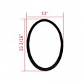 Astra Depot Compatible With Mini Cooper Left Right Headlight Trim Glossy Black Surround Ring 2014-2019 2020 2021 F55 F56 F57