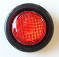 4 Red And Amber Led 2 In Round Clearance Side Marker Light Kits With Grommet For Truck Trailer Rv Pack Of 8