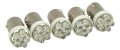 Pilotlights Ba9s Led Bulb 6-led Cool White 12v T10 T5 Auto Map Dome Accessory Set Of 5 Bulbs 