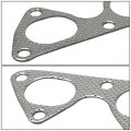 Dna Motoring Gktset-hc88-b18-41 Aluminum Exhaust Manifold Header Gasket Set Replacement