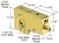 Crl 1-1 4 Nylon Sliding Glass Door Roller With 11 16 Wide Housing For Fleetwood Doors Package 