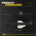 Rear Left Window Regulator Without Motor For 2015 To 2020 Audi A3 Quattro Fwd 8v Part Number 8v4839461
