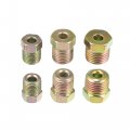 X Autohaux 1 4 Car Brake Line Tubing Kit 50ft Coil With 16 Fittings For Hydraulic Braking Systems And Transmission System