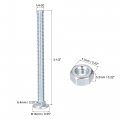 Uxcell 1 4-20 X 3-1 2 Square Neck Carriage Bolts With Nuts Washers Carbon Steel Coach Bolt Screws 10 Set