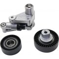 Mercedes-benz 323ci 328ci 330ci Accessory Belt Tensioner 2000-2006 Set Of 3 W Hydraulic Pulleys 11281722789 11287838797 