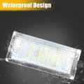 X Autohaux 1 Pair Led License Plate Light Car Number Lamp Error Free Replacement White For Mini Cooper R50 2001-2006