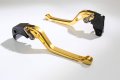 Motorcycle Clutch Brake Lever Set For Triumph Daytona 675r 2011-2016 Long Style Gold Titanium Handle Adjuster 