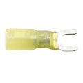 Heat Shrink Terminals Yellow 12 10 Ga Gauge Number Stud Size Multiple Wall Polyolefin Adhesive Lined Tubing 