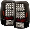 Spyder Auto Led Tail Lights Black Clear