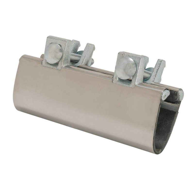 6 In Pipe Repair Clamp 1 5 Ips Connection Stainless Steel 45197