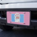 Graphics More Cat Paw Toe Beans With Cute Sparkles Novelty Metal Vanity Tag License Plate