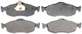 Raybestos Sgd648m Service Grade Semi-metallic Disc Brake Pad Set 