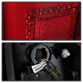 Acanii For 2016-2023 Toyota Tacoma Full Led Tube Tail Lights Brake Lamps Red Clear Pair Driver Passenger Side