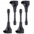 Ocpty Set Of 4 Ignition Coil Pack For Infiniti Nissan Suzuki Q70 Q70l Frontier Np300 Sentra Replace Uf549