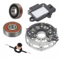 Maniacem Alternator Rebuild Kit For 2008-2010 Ford Super Duty 6 4l Dual System Secondary Unit Regulator Brushes Bearings 