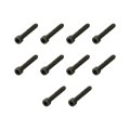 Multi-purpose Bolt Steel Zinc Black Coarse Thread Class 12 9 Callout Size 8mm Diameter 