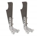 Ecotric New Coil Over-over Shock Mount Kit C2047 Adjustable Lower Brackets For Coil Overs