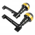 Worldmotop Frame Sliders Protector Guard For Honda Cbr1000rr Cbr1000 Cbr 1000 Rr 2008-2011 Aluminum Anti Engine Crash Pads