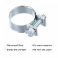 Uxcell 19-21mm Mini Fuel Injection Hose Clamp Zinc Plated Steel Line 20pcs