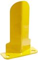 Vestil Npg4-12 Steel Low Profile Rack Guard 2 Mounting Holes 11-7 8 Height Base Measures X 3 Safety Yellow 