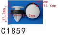 Autobahn88 Wheel Opening Molding Clip Compatible With Ford Oem W716507-s300 Pack Of 20