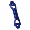 Videopup Battery Hold Down Bracket Universal Heavy Duty Aluminum Alloy Car Tie 14cm Hole Tray Purple