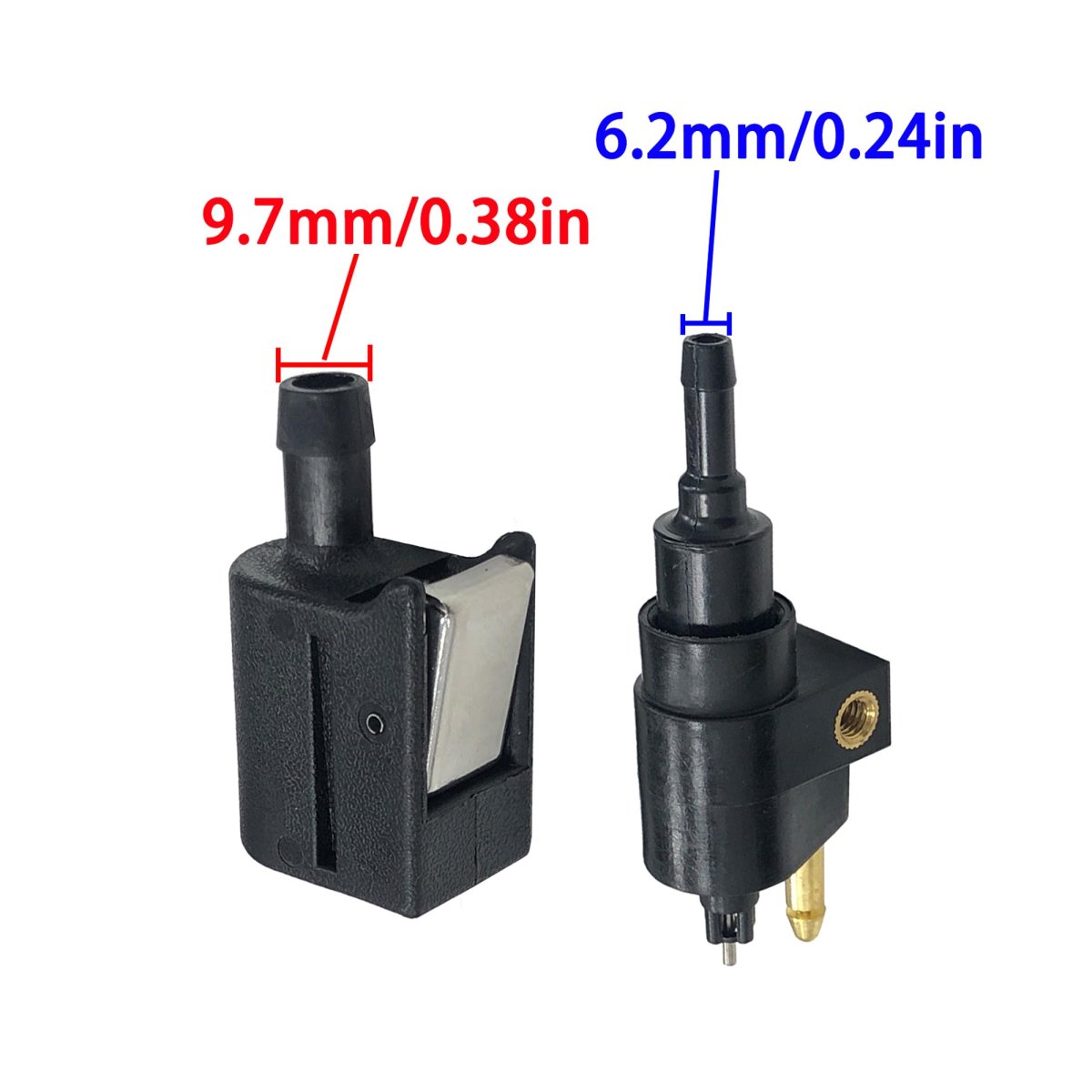 Outboard Engine Fuel Line Connector Fittings 394-70260-0 1 3gr 394-70250-0 For Nissan Tohatsu 4hp To 30hp Evinrude Johnson Omc