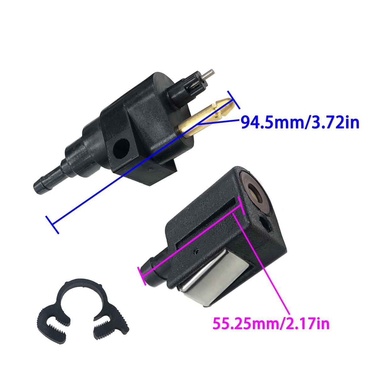 Outboard Engine Fuel Line Connector Fittings 394-70260-0 1 3gr 394-70250-0 For Nissan Tohatsu 4hp To 30hp Evinrude Johnson Omc