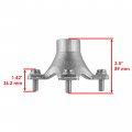 Caltric 2 Rear Left And Right Wheel Hubs Compatible With Honda Trx450er Electric Start 2006-2014
