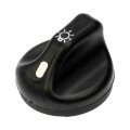 Headlight Knob Ford F 53 Motorhome Chassis 2011 2017 Black Plastic Press On Replacement For 3l3z11661 Aa 