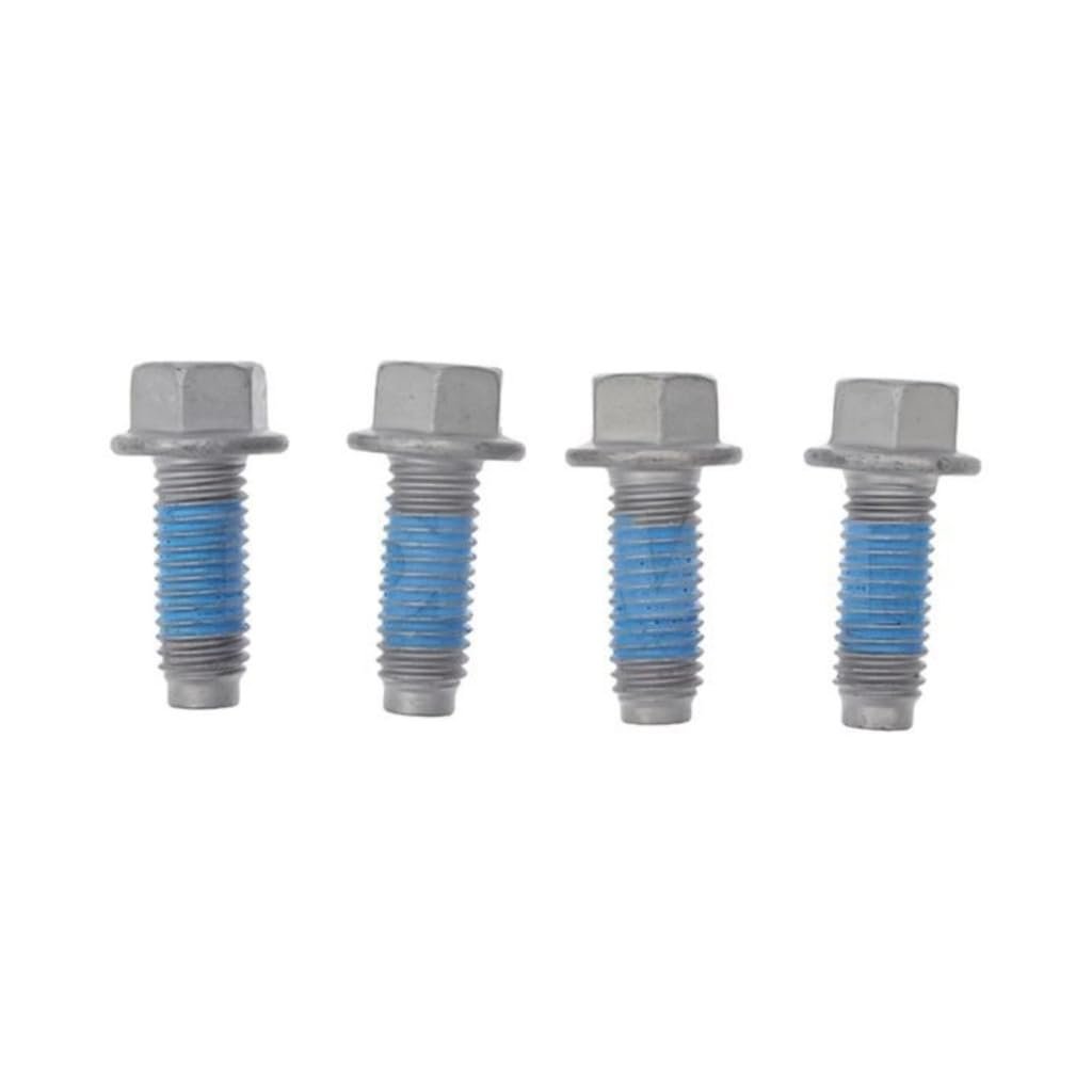 Driveshaft Flange Bolts For Ram 1500 2011 2023 Grade 10 9 Alloy Steel M12 12mm Thread Diameter Hex Head 4 Piece Set Silver And