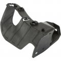 Front Left Driver Side Bumper Cover Support For 2007-2013 Gmc Sierra 1500 And Hybrid Black Plastic Replaces Gm1042121 15889560 