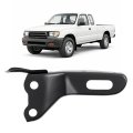 Front Bumper Bracket Left Side For 1995-1997 Toyota Tacoma Dlx Sr5 Bl5140 Replacement To1066115 52012ad010 Primed Black Steel 