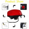 Wflnhb Rear Brake Tail Light Red Lens Replacement For Suzuki Ltz400 Ozark 250 Eiger 400 Vinson 500 35710-03g20