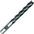 1 X Shank 4f Hss Single End Mill Extra Long 
