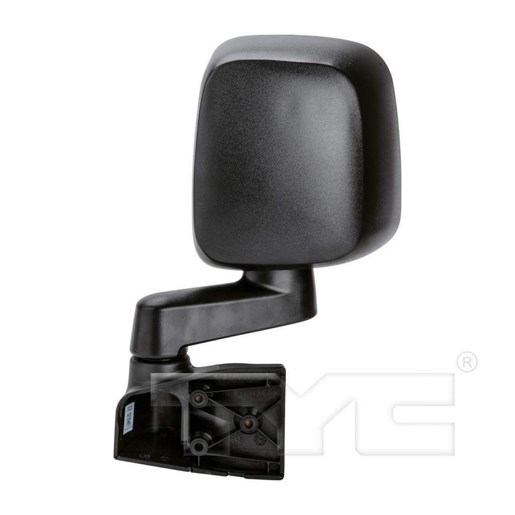 Door Mirror Pair For Jeep Wrangler 2003 2004 2005 2006 Driver And Passenger Side Manual Non Heated Textured Replacement