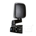 Door Mirror Pair For Jeep Wrangler 2003 2004 2005 2006 Driver And Passenger Side Manual Non Heated Textured Replacement
