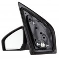 Ocpty Black Driver Side View Mirror Smooth With Power Adjustment Non-folding Non-heated Compatible For 2007-2012 Nissan Sentra