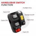 Handlebar Switch Control For Honda Rubicon 500 And Foreman Electric Shift Automatic Transmission Edition 35200-hp0-a10