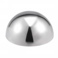 Uxcell 101mm 3 98 Dia Decorative Hollow Half Cap Ball 304 Stainless Steel For Staircase Handrail Post 2pcs