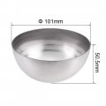 Uxcell 101mm 3 98 Dia Decorative Hollow Half Cap Ball 304 Stainless Steel For Staircase Handrail Post 2pcs