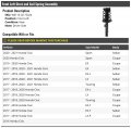 Front Left Driver Side Strut And Coil Spring Assembly Compatible With 2016-2021 Honda Civic