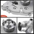 A-premium Engine Water Pump W Gasket Dohc Sohc 4cyl 2 5l Compatible With Porsche Vehicles 944 1983-1988 924 1987-1988 Replace