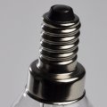 Satco S21810 4w G16 5 Led Filament Lamp Dimmable 2700k Warm White 350 Lumens Clear Candelabra Base 120v Wet Location 40w