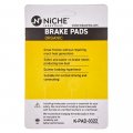 Niche Brake Pad Set For Bmw R1100gs R100r R850r R1100rt R1200c 34117658156 34212335465 Front Rear Organic