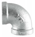 Ldr Industries 351 E90-3 Galvanized 90 Degree Elbow 3 