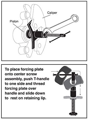 W89200 Disc Brake Caliper Service Set For Import And Domestic Vehicles Automotive Piston Compression Tool Kit Rear Brakes